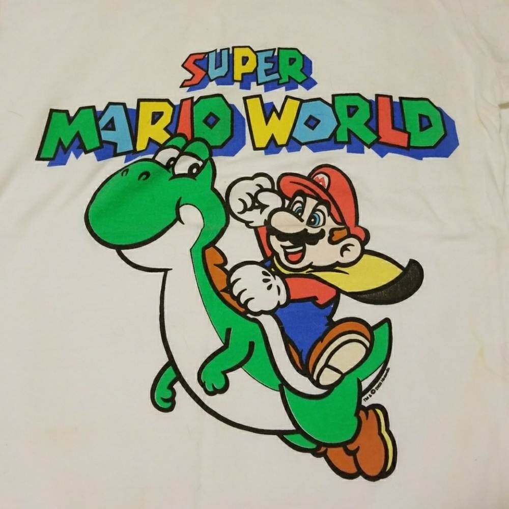 Super Mario World tee